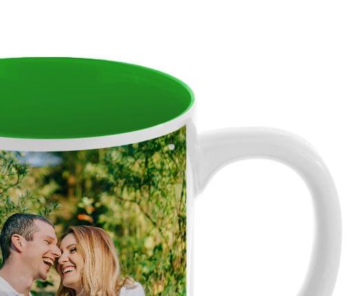 fargglad mugg detaljerad vy